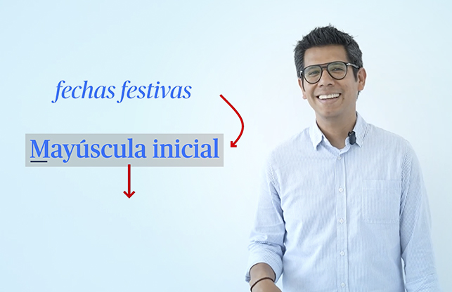 Uso de mayúsculas y minúsculas